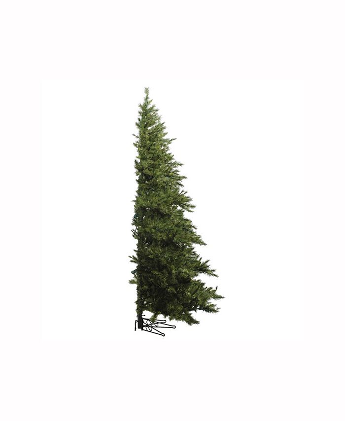 Vickerman 7.5 ft Westbrook Pine Half Artificial Christmas Tree With 500