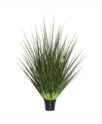 Vickerman - 36" Artificial Potted Extra Full Green Grass.