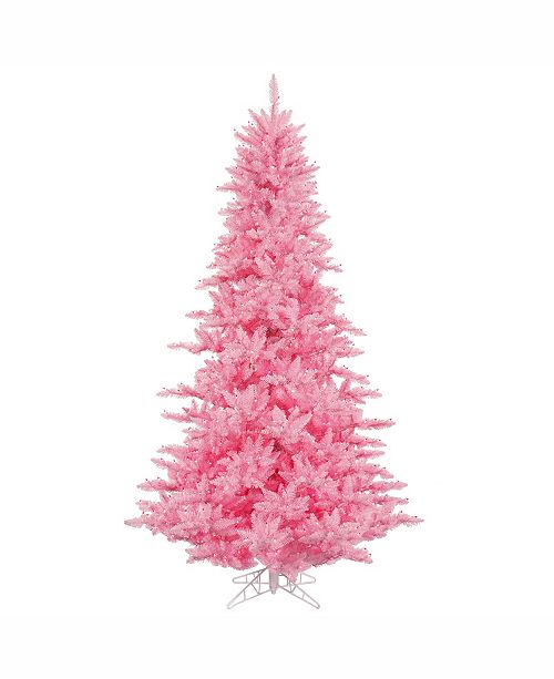 Vickerman 3 Pink Fir Artificial Christmas Tree Reviews Holiday Shop Home Macy S