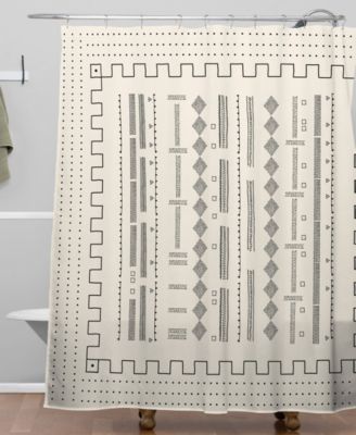 Deny Designs Iveta Abolina Mud Cloth Inspo VI Shower Curtain - Macy's
