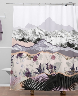 Mountainside Jungle Bath Mat by Iveta Abolina Bedding