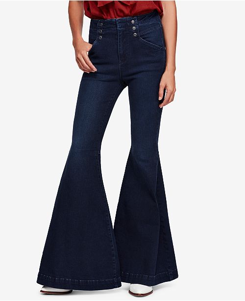 Free People Maddox Bell-Bottom Jeans & Reviews - Jeans - Women - Macy's