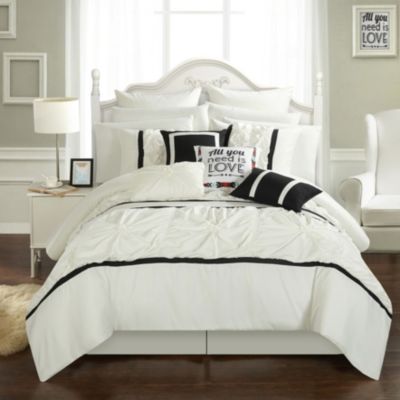 Photo 1 of Chic Home Ashville Comforter Set, King