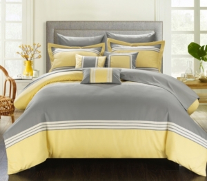 Chic Home Falcon 8-pc Twin Comforter Set Bedding In Yellow