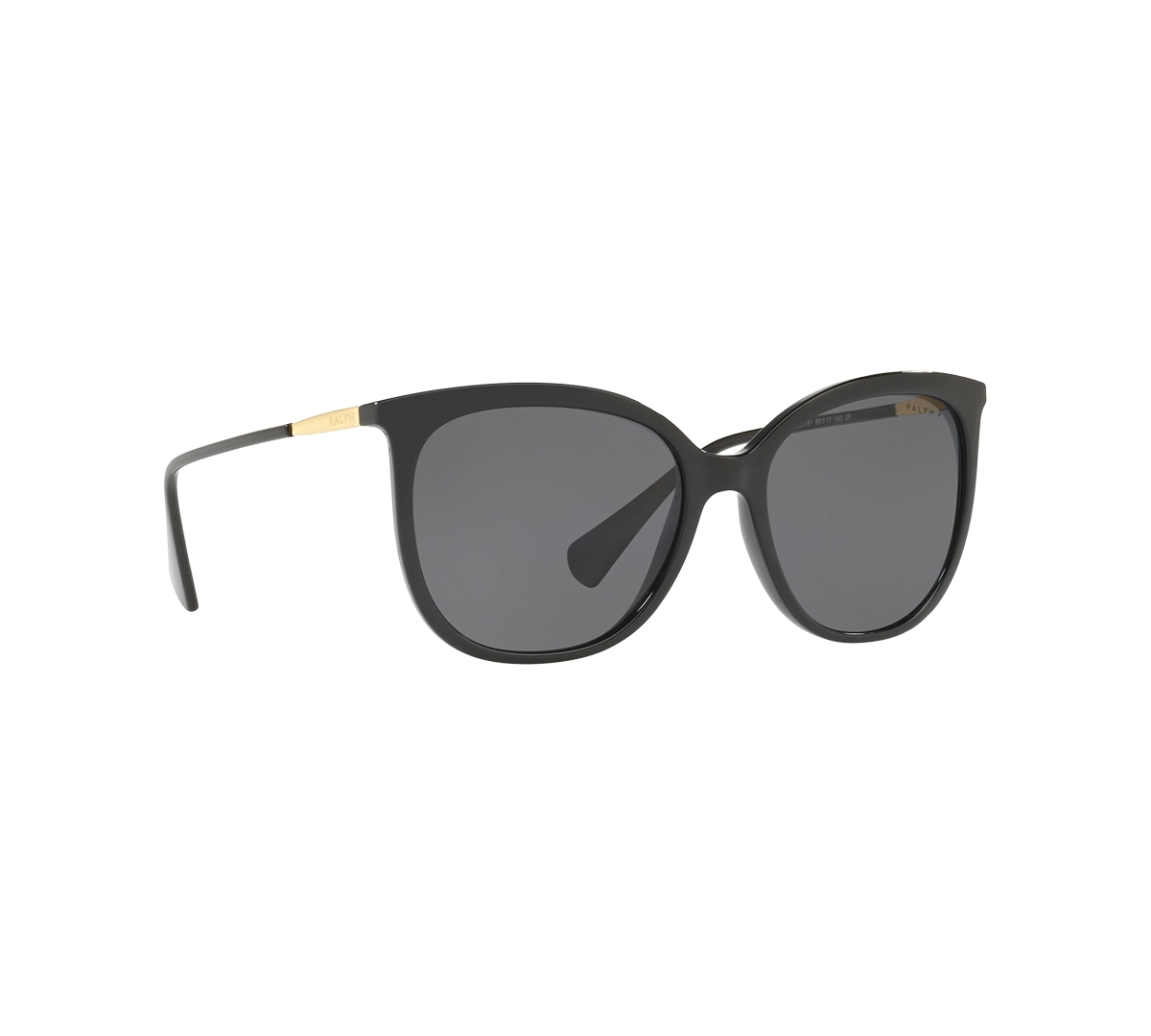 Shop Ralph By Ralph Lauren Ralph Lauren Sunglasses, Ra5248 56 In Black,dark Grey Polar