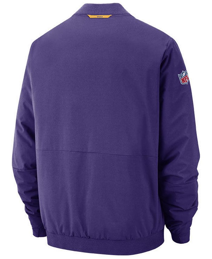 Nike Men's Minnesota Vikings Bomber Jacket & Reviews - Sports Fan Shop ...