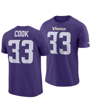 Nike Men's Dalvin Cook Minnesota Vikings Pride Name and Number Wordmark T-Shirt