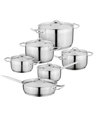 BergHOFF - Hotel 18/10 Stainless Steel 12 Piece Cookware Set