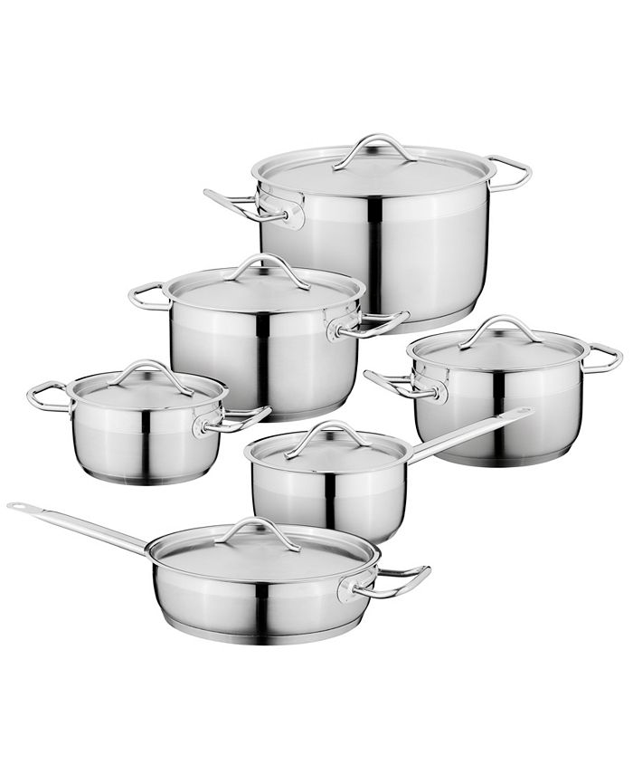 BergHOFF Hotel 7-pc. 18/10 Stainless Steel Cookware Set