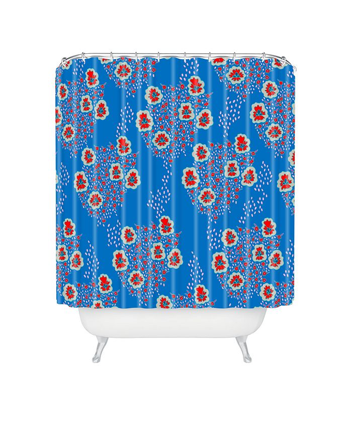 Deny Designs Holli Zollinger Boho Floral Shower Curtain Macy's