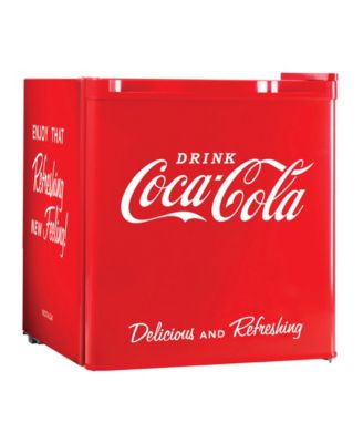 Nostalgia Coca-Cola 1.7-Cubic Foot Refrigerator