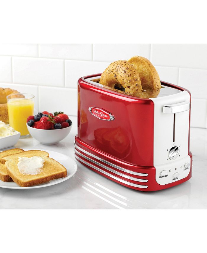 Nostalgia Retro 2-Slice Bagel Toaster - Macy's