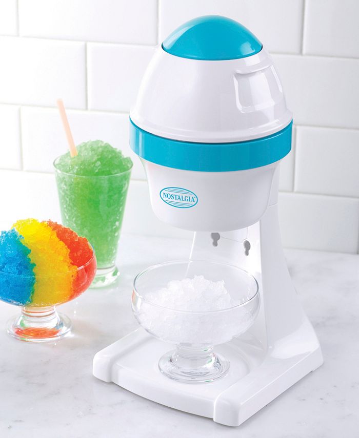 Nostalgia Electric Shaved Ice & Snow Cone Maker Macy's