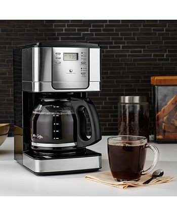 Mr. Coffee 14-Cup Dark Stainless Programmable Coffee Maker - Costless  WHOLESALE - Online Shopping!