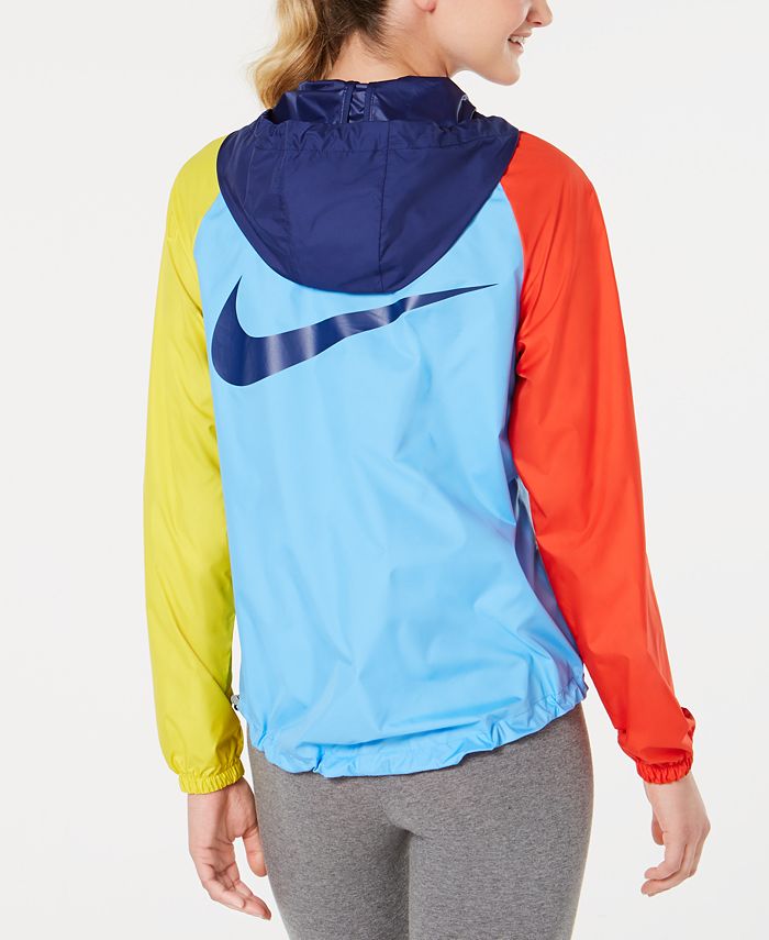 Nike Sportswear Packable HalfZip Hooded Jacket Macy's