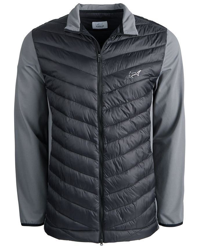 Greg Norman Attack Life by Greg Norman Men's Hybrid Puffer Jacket ...