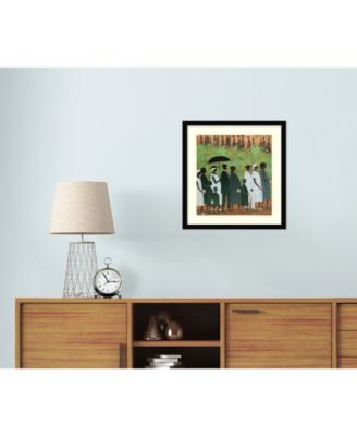 Funeral Procession Framed Art Print