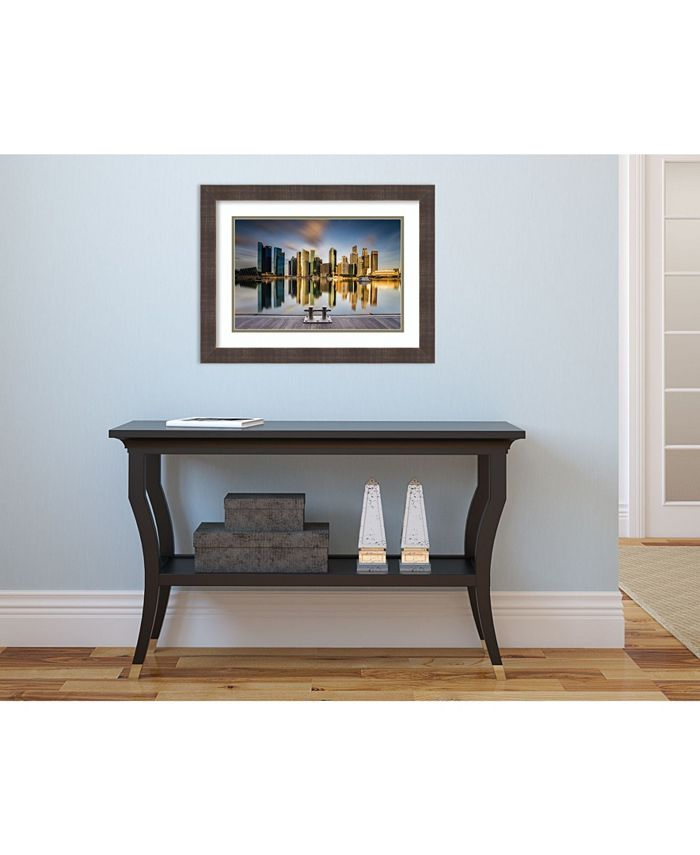 Amanti Art Golden Morning In Singapore Framed Art Print Macy's