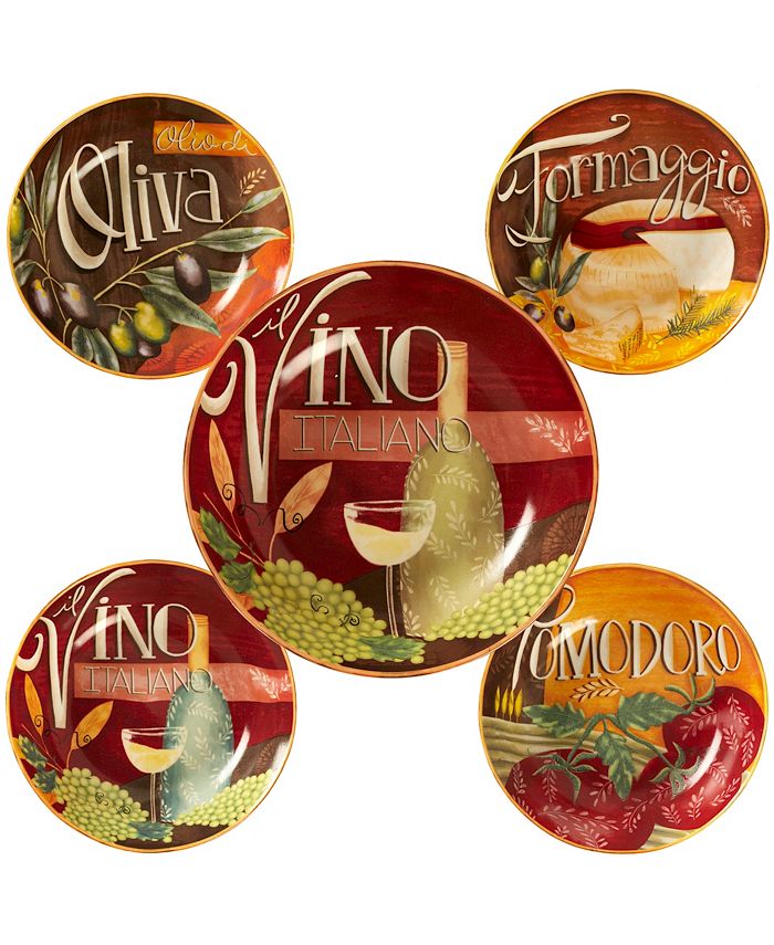 Certified International Bella Vita 5Pc. Pasta Sets Macy's