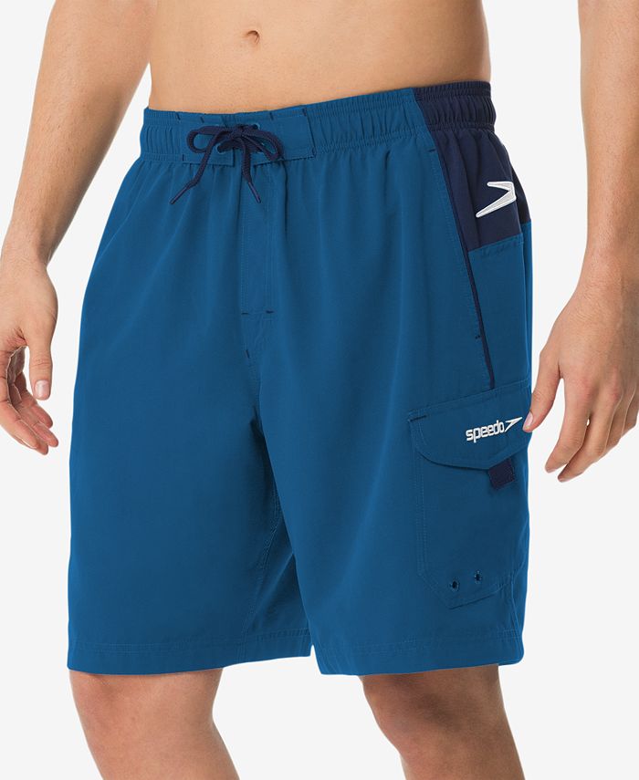 Club Room Men's Quick-Dry Performance Solid 9 Swim Trunks, Created for  Macy's - Macy's