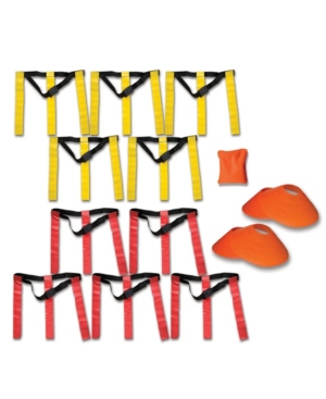 Franklin Sports 10 Player Youth Flag Football Field Set