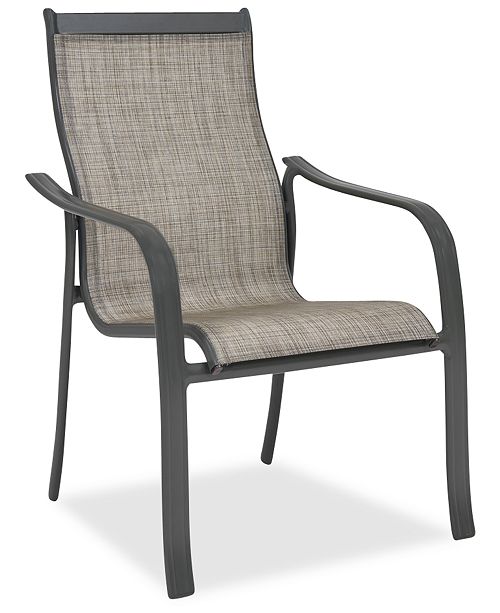 Furniture Closeout Reyna Aluminum Outdoor Dining Chair Created