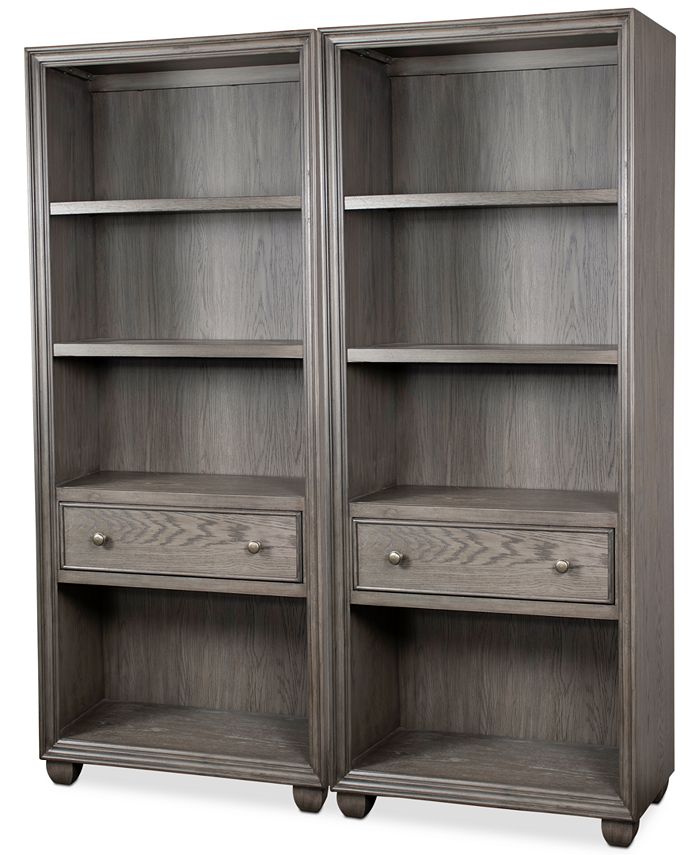 Furniture Sloane Home Office, 2Pc. Set (2 Open Bookcases) Macy's