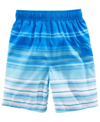 Laguna Toddler Boys Summer Stripe Swim Trunks 