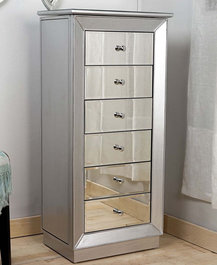 Hives Honey Mia Leaf And Mirror, Mirror Jewelry Armoire