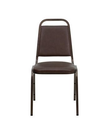 Flash Furniture Hercules Series Trapezoidal Back Stacking Banquet Chair ...