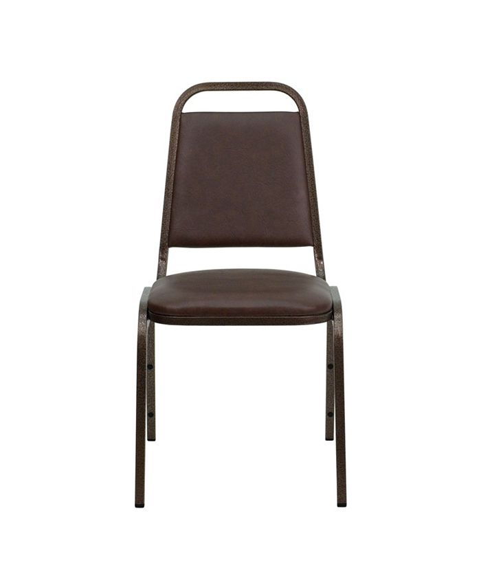 Flash Furniture Hercules Series Trapezoidal Back Stacking Banquet Chair ...