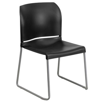 Photo 1 of Hercules Series 880 Lb. Capacity Full Back Contoured Stack Chair With Sled Base