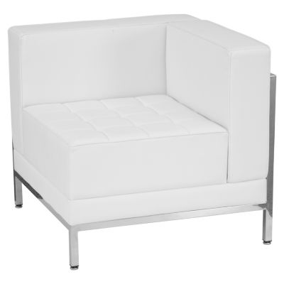 Flash Furniture Hercules Imagination Series Melrose White Leather