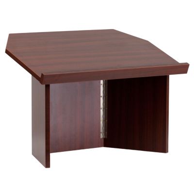 Flash Furniture Foldable Tabletop Lectern In Mahogany