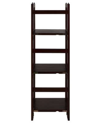 3 - Shelf Folding Bookcase 14" Wide
