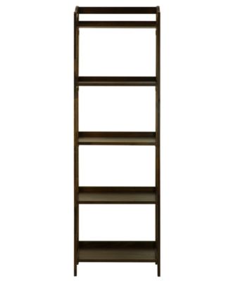 Yu Shan Stratford 5 - Shelf Folding Bookcase