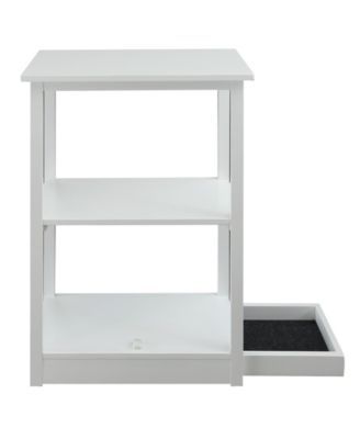 Adams 3 - Shelf Bookcase with Concealed Sliding Track, Concealment Furniture