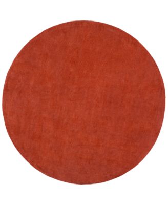 Surya - Mystique M-332 Burnt Orange 6' Round Area Rug