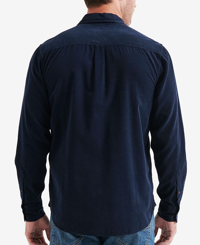 Lucky Brand Men's Ballona Corduroy Pocket Shirt & Reviews - Casual ...