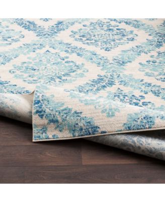 Harput HAP-1055 Dark Blue 2' x 3' Area Rug