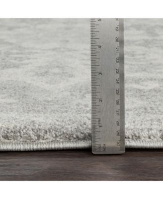 Harput HAP-1070 Light Gray 7'10" x 10'3" Area Rug