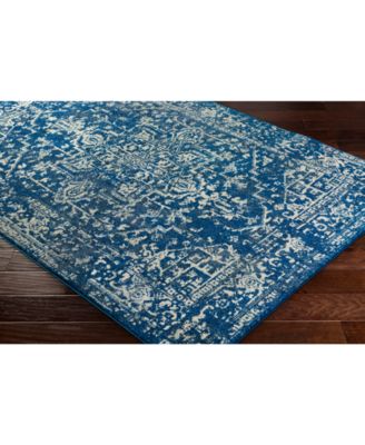 Harput HAP-1022 Dark Blue 5'3" x 7'3" Area Rug