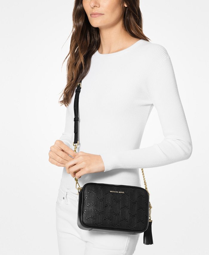 Michael Kors Quilted Detail Camera Bag - Macy's