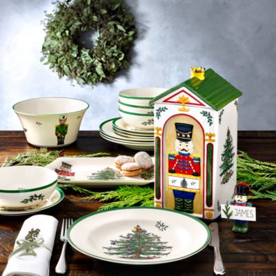 christmas nutcracker plates