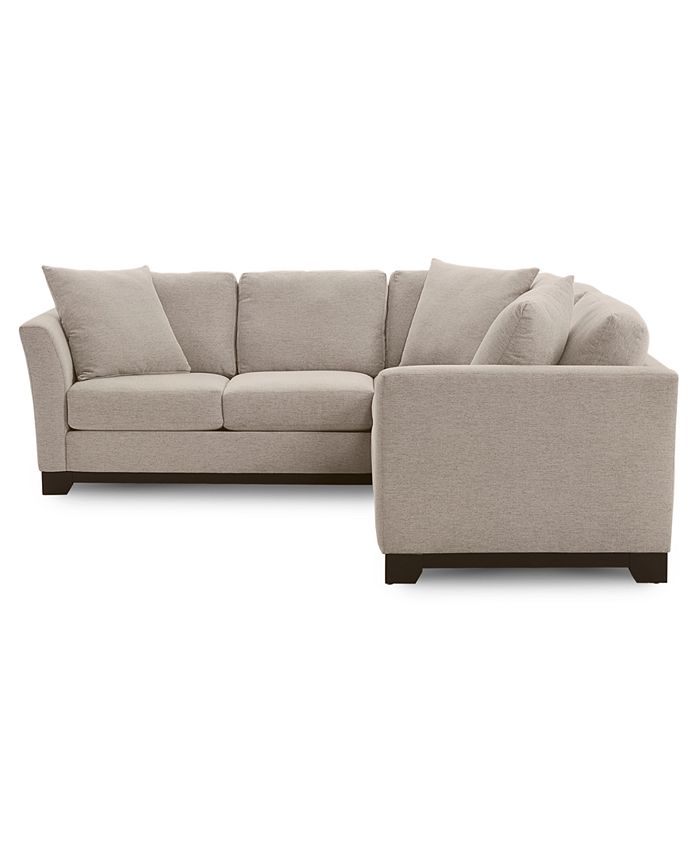 Furniture Elliot II 108" Fabric 2Pc. Sleeper Sofa Sectional, Created