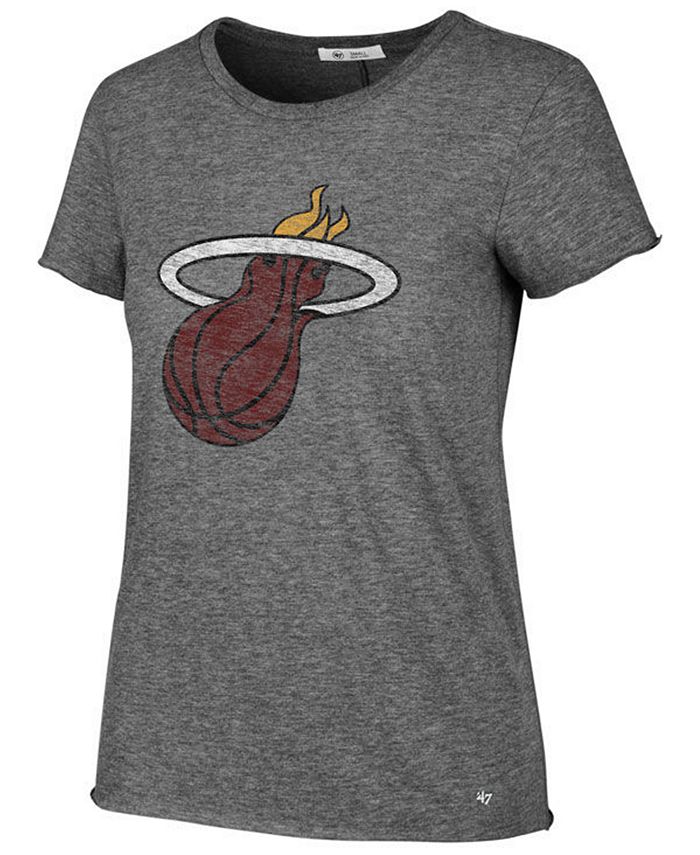 Lids '47 Brand Women's Miami Heat Letter T-Shirt - Macy's