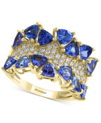 effy tanzanite and diamond ring