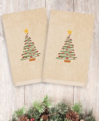 Christmas Tree 100% Turkish Cotton Hand Towels