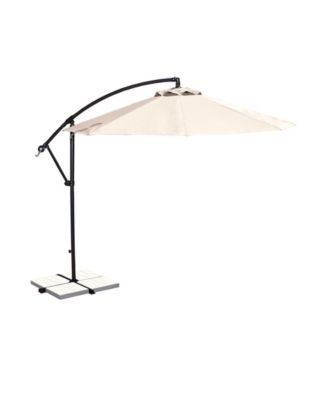 Blue Wave Santiago 10' Octagonal Cantilever Umbrella - Olefin Canopy ...