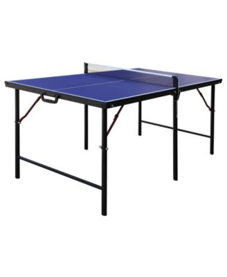 Blue Wave Crossover 60" Portable Table Tennis Table